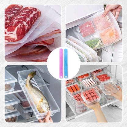 🍖2026 HOT✨ 45cm Meat Thaw Belt with Suction Cups - Fast Defrosting Tray with Spill-Free Design for Kitchen Sink & Countertop 💧🧊