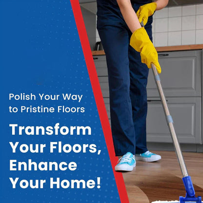 Floor Restorer – Fast-drying, non-toxic shine. ✨