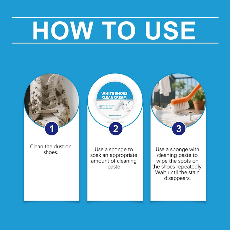 Fonome™ White Shoes Clean Cream– Instant Stain Removal
