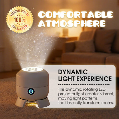 🔥Hot Sale🔥 Fonome™ Dynamic Rotating LED Projector Light