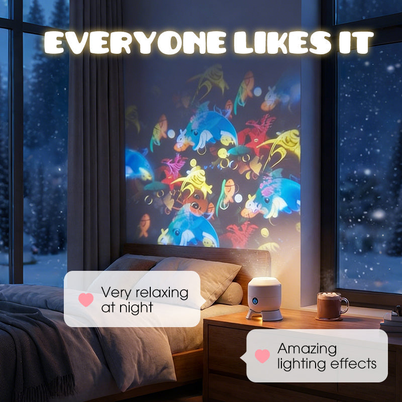 Fonome™ Dynamic Rotating LED Projector Light (offer)