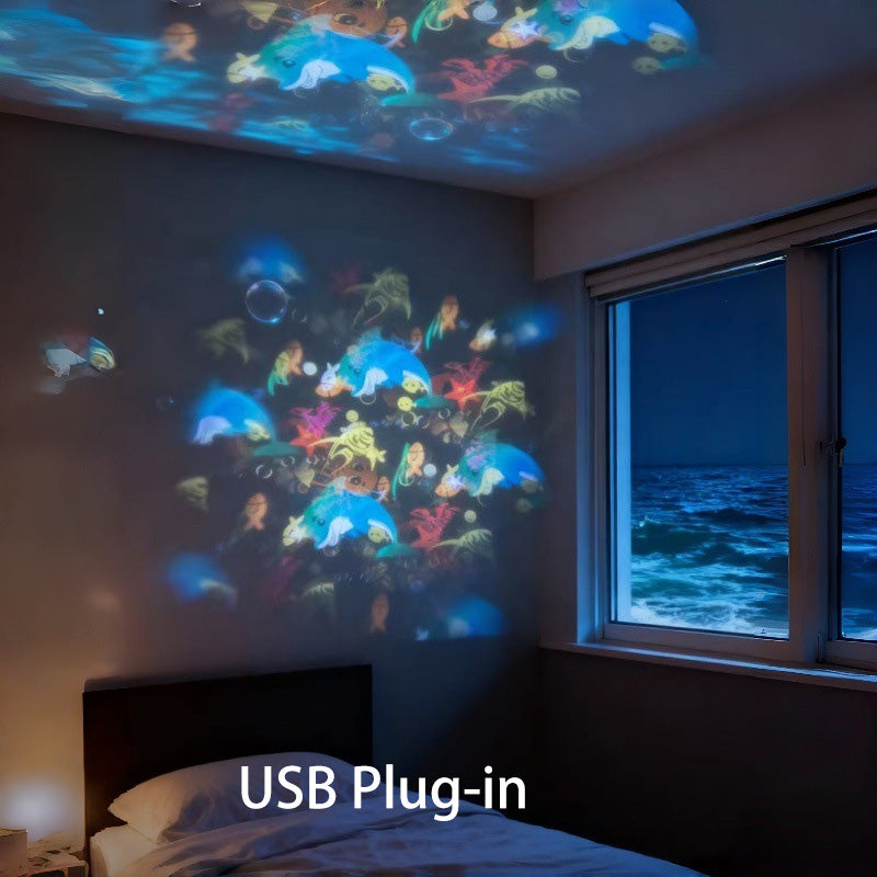 Fonome™ Dynamic Rotating LED Projector Light (offer)