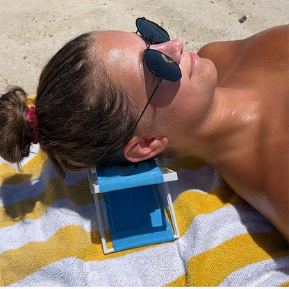 Foldable Beach Headrest Chair