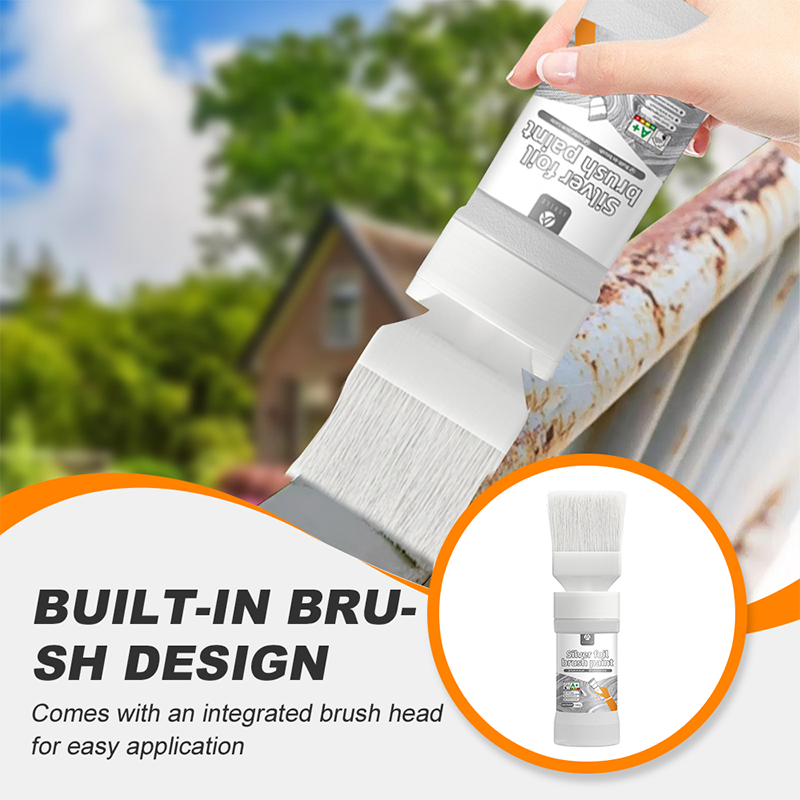 🥳2026 HOT SALE🥳💞50K+ SOLD!🖌️✨ 50% OFF! Water‑Based Metallic Silver Paint with Built‑in Brush – No extra brush needed. Covers scratches & stains in one simple spray. DIY home refresh! 🏠🎨 (offer)