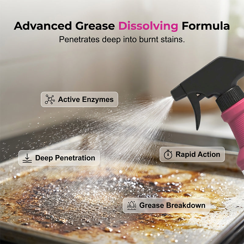 Fonome™ Fast-Acting Heavy-Duty Grill Grease Remover Spray