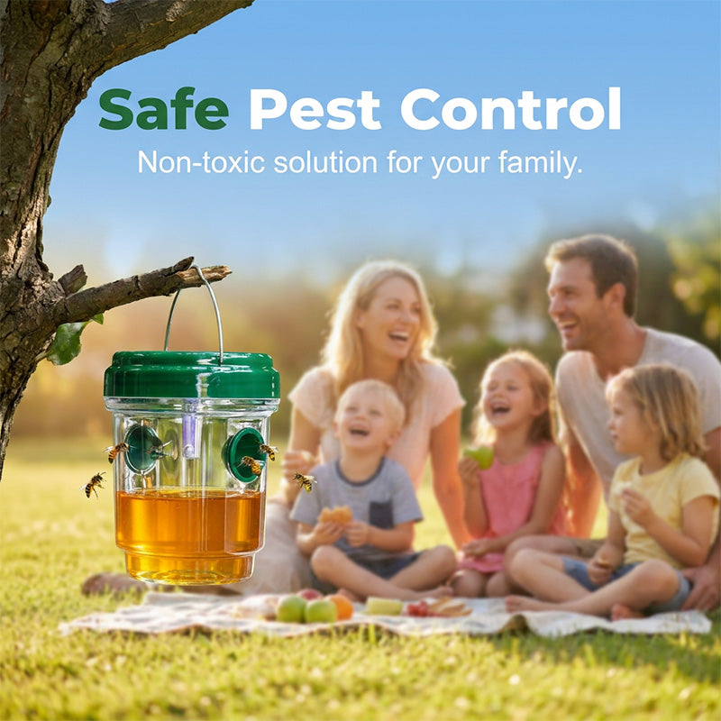 🔥2026 HOT SALE⭐New Arrival☀️Solar-Powered Fruit Fly Trap 🌿