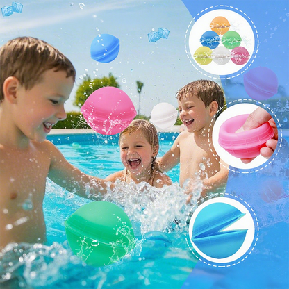 🥳2026 HOT SALE🥳💞50K+ SOLD!🌊🧸Non‑Magnetic Water Balloons – Fill under water, self‑sealing. Easy rinse & store. A smarter way to splash. 🏖️✅