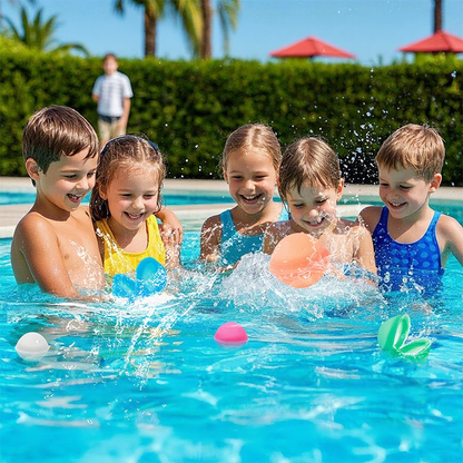 🥳2026 HOT SALE🥳💞50K+ SOLD!🌊🧸Non‑Magnetic Water Balloons – Fill under water, self‑sealing. Easy rinse & store. A smarter way to splash. 🏖️✅
