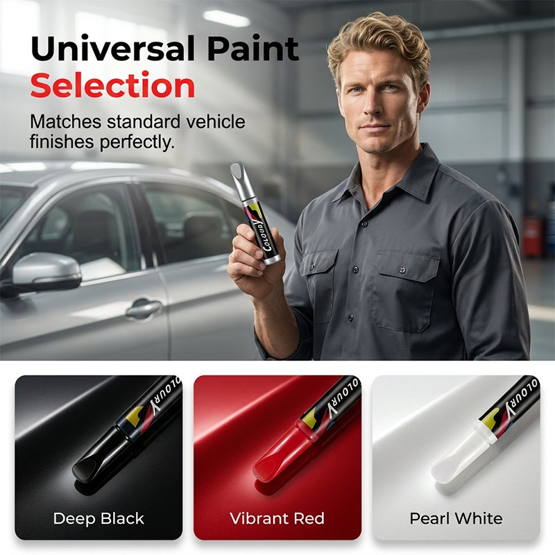 🥳2026 HOT SALE🥳💞50K+ SOLD!🖌️💨 Touch Up Paint Pen – Precision tip, waterproof & anti‑rust. Covers deep scratches in seconds. Save hundreds on body shop! 💸🔧