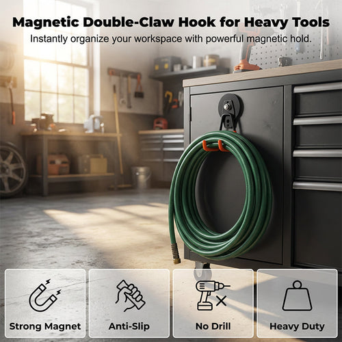 ✨LAST DAY SALE 50% OFF✨Heavy-Duty Magnetic Double-Claw Hook