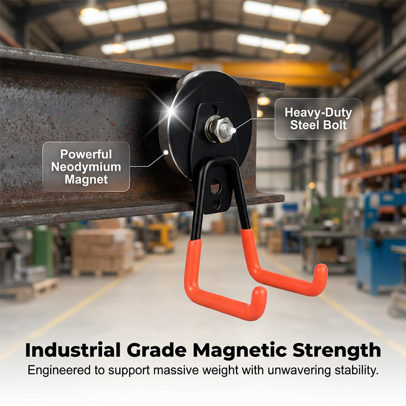 ✨LAST DAY SALE 50% OFF✨Heavy-Duty Magnetic Double-Claw Hook