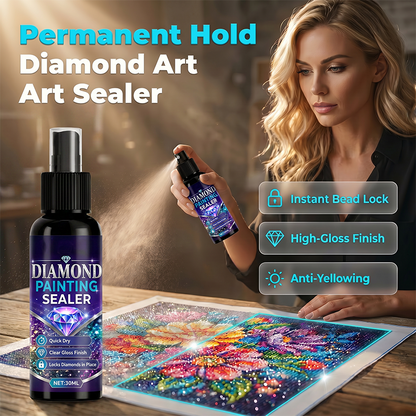 💎✨ Diamond art sealer – locks beads, glossy finish, dries fast & lasts.