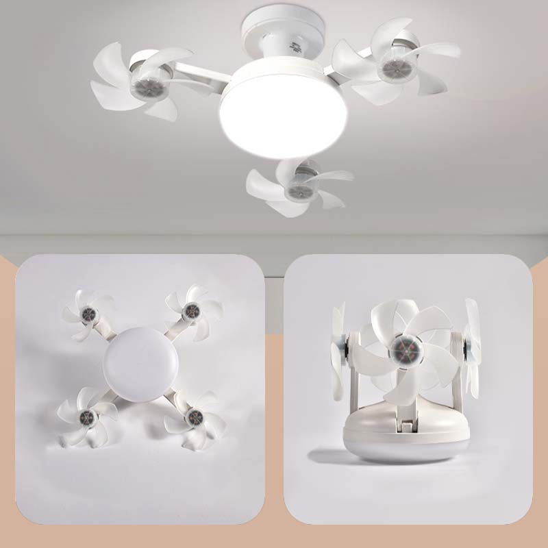🌀 Nieuwe plafondventilatorlamp met E27-fitting – 2-in-1 stille LED-ventilator met afstandsbediening, energiezuinige combinatie van verkoeling & verlichting voor thuis, in de slaapkamer