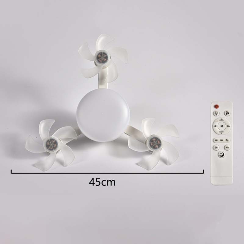 🌀 Nieuwe plafondventilatorlamp met E27-fitting – 2-in-1 stille LED-ventilator met afstandsbediening, energiezuinige combinatie van verkoeling & verlichting voor thuis, in de slaapkamer