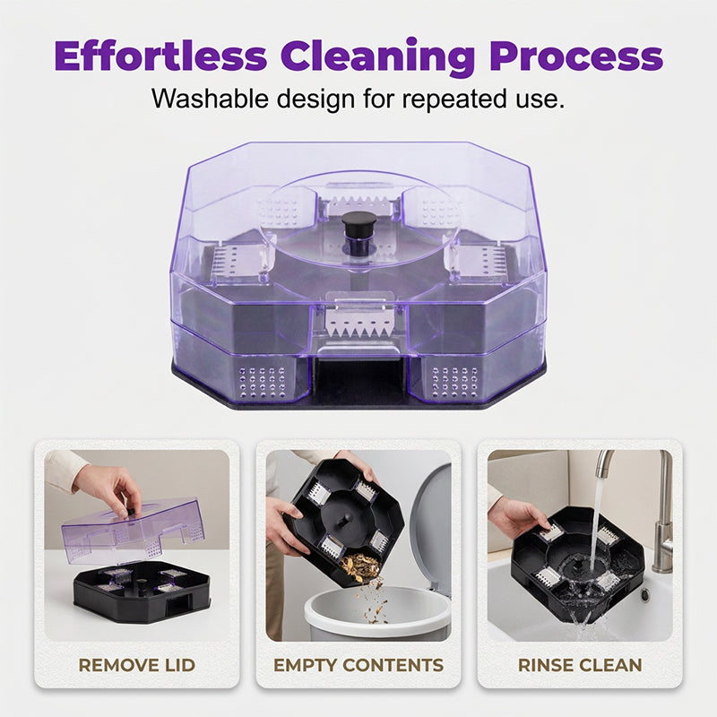 🔥Reusable Effective Roach Trap， Non-Toxic Sticky Cockroach Catcher for Kitchen Home Indoor Pest Control (offer)