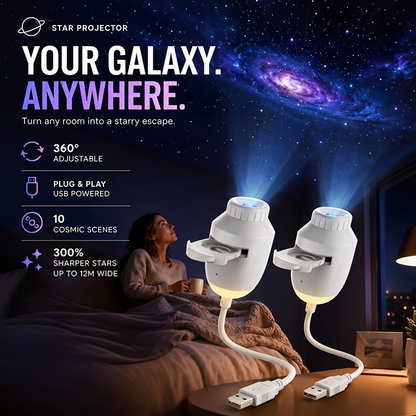 USB-sterrenprojector nachtlampje