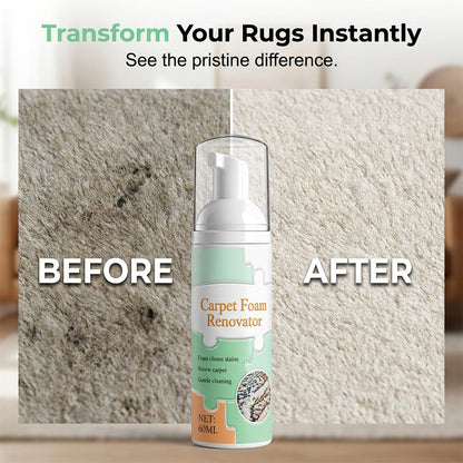 🔥Limited Time Promotion 50% OFF🔥Waterless Carpet Foam Stain Remover with Towel (offer)