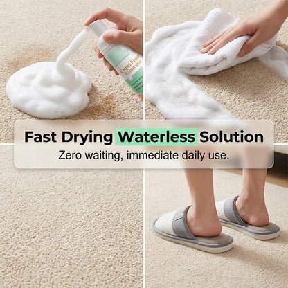 🔥Limited Time Promotion 50% OFF🔥Waterless Carpet Foam Stain Remover with Towel (offer)