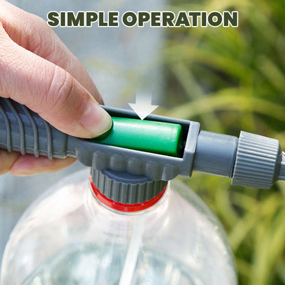 🌿50% OFF NOW! Manual Drink Bottle Sprayer with Adjustable Nozzle‑Portable DIY Garden Spray Tool, Fits Standard Plastic Bottles for Plant Watering, Fertilizing & Pest Control (offer)