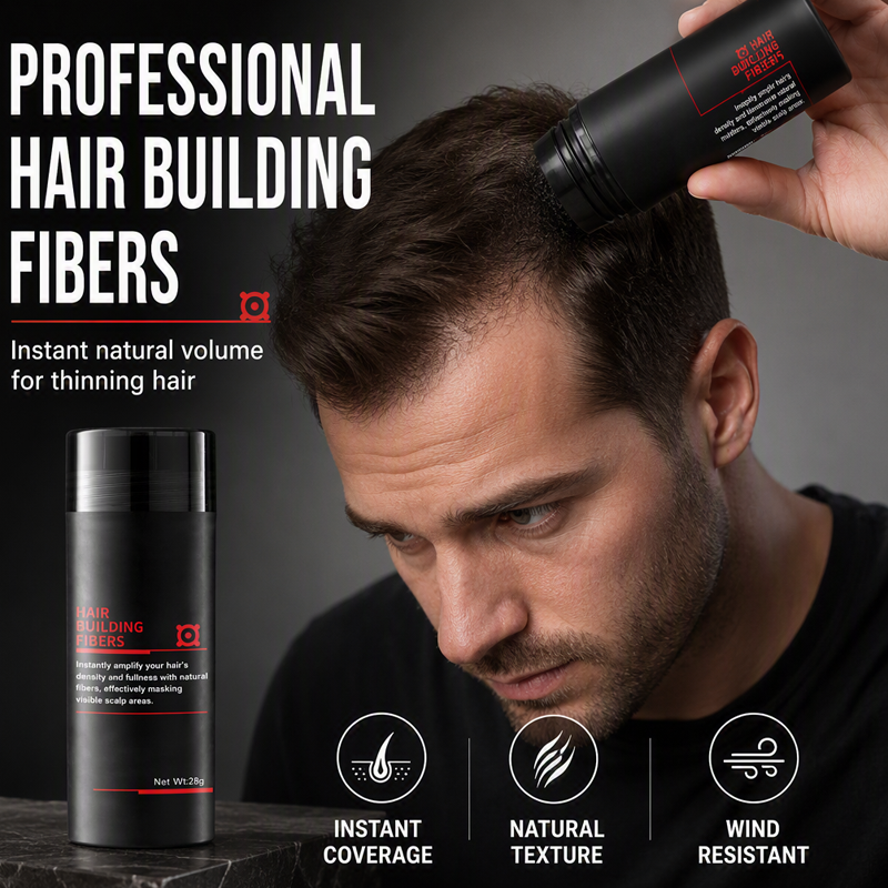 Hair Building Fibers 12g Instant Hairline Filler and Thickener