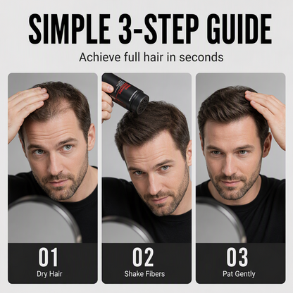 Hair Building Fibers 12g Instant Hairline Filler and Thickener