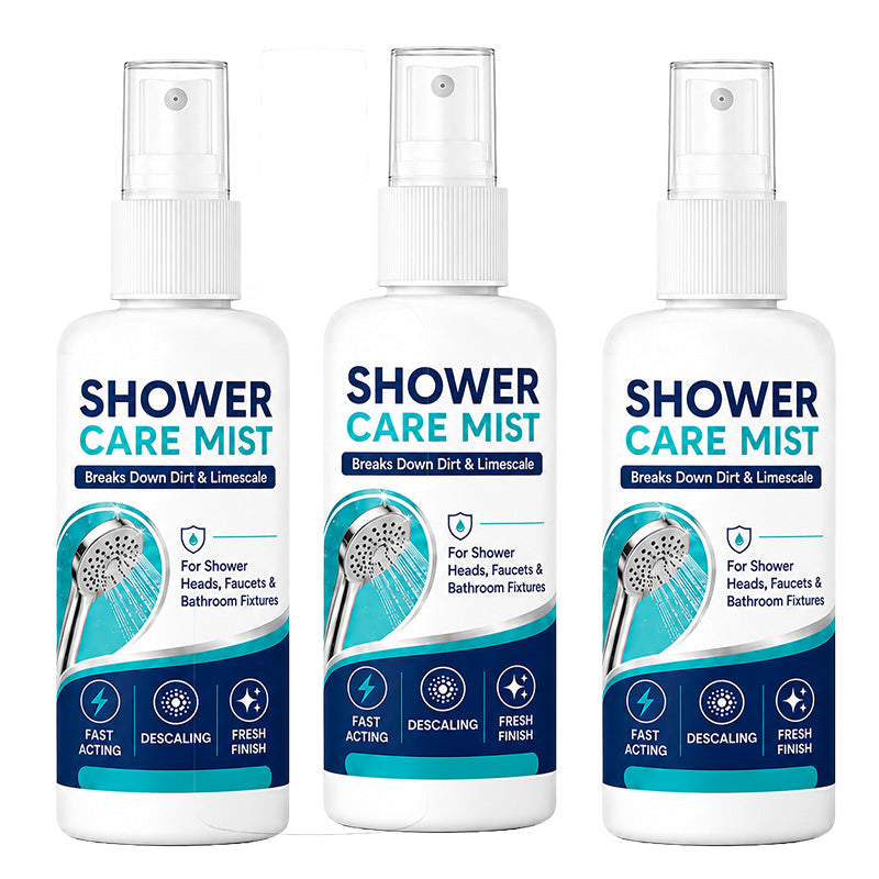 ⏳🏆LAST DAY SALE!! 🚿✨Fast-Acting Shower Limescale Remover Spray – Dissolves stubborn mineral deposits & hard water stains. Restores water flow & shine – just spray & wipe! 🧼💪