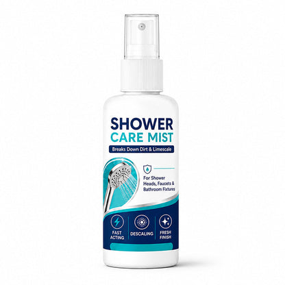 ⏳🏆LAST DAY SALE!! 🚿✨Fast-Acting Shower Limescale Remover Spray – Dissolves stubborn mineral deposits & hard water stains. Restores water flow & shine – just spray & wipe! 🧼💪