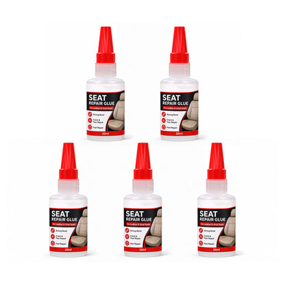 🚗57% OFF NOW! Quick Dry Car Seat Leather Repair Glue‑ Precision Nozzle Vinyl & Leather Adhesive, Permanent Bond Repair Glue for Car Seats, Sofas & Leather Furnitures