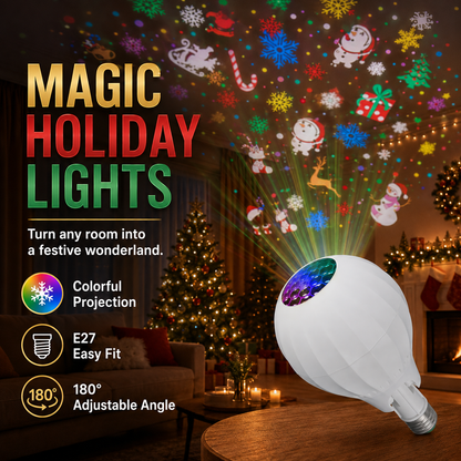 🔥Christmas Gift-50% OFF🎅✨16-Pattern USB Christmas Projector Light