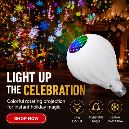 🔥Christmas Gift-50% OFF🎅✨16-Pattern USB Christmas Projector Light