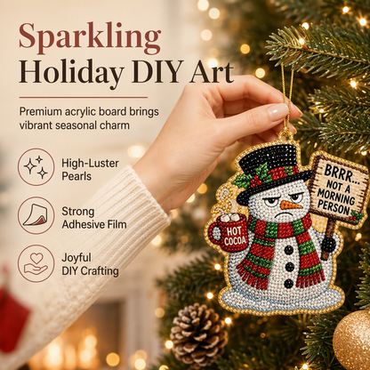 🎄Christmas Pearl Art Ornament Kit – Craft It, Hang It, Gift It ✨ (OFFER)
