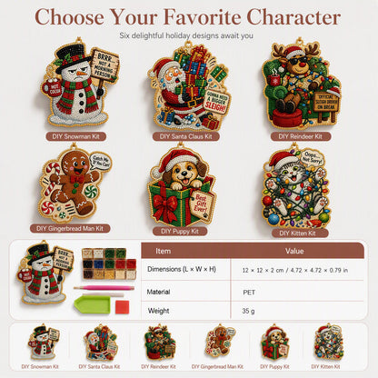 🎄Christmas Pearl Art Ornament Kit – Craft It, Hang It, Gift It ✨ (OFFER)
