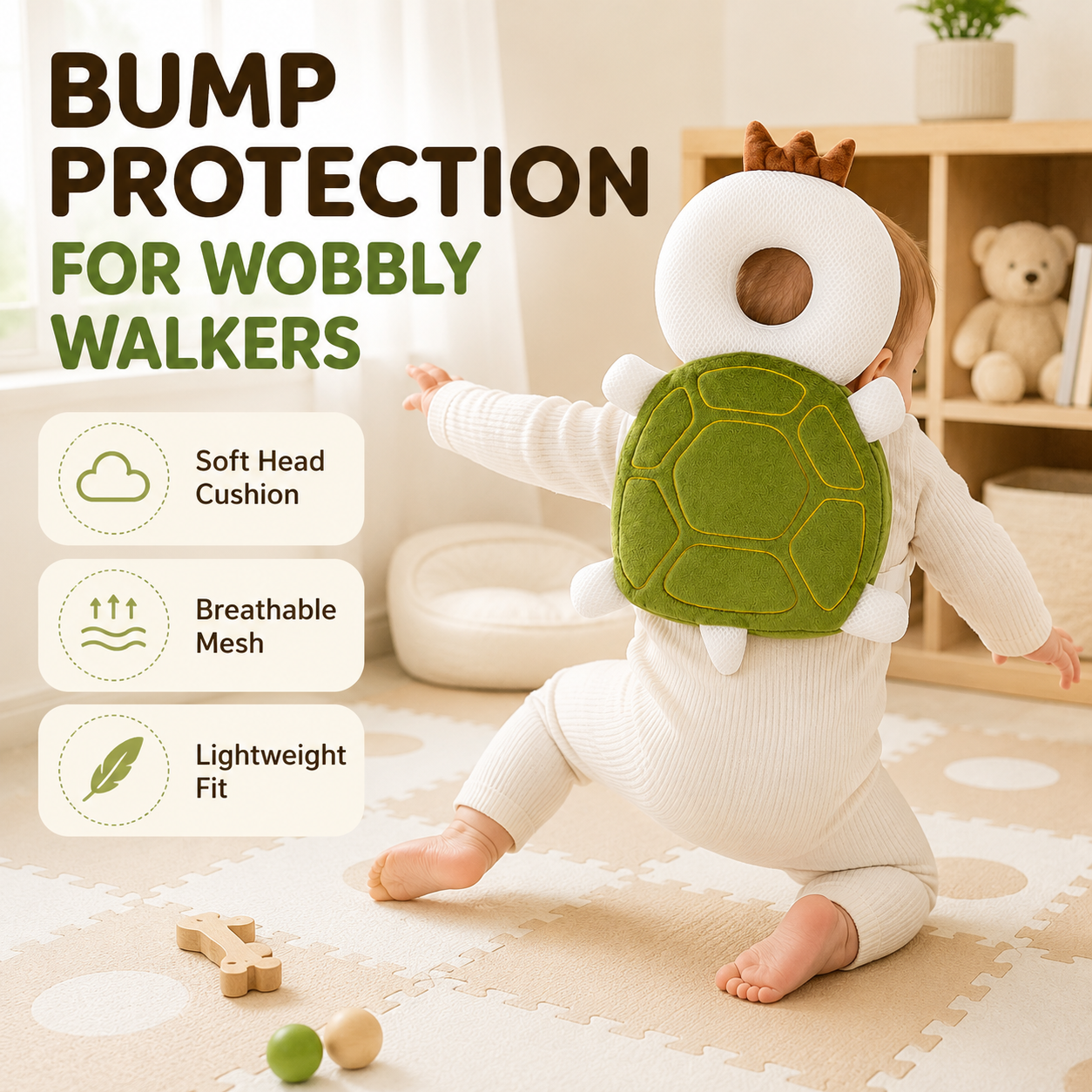 Baby Head Protection Backpack