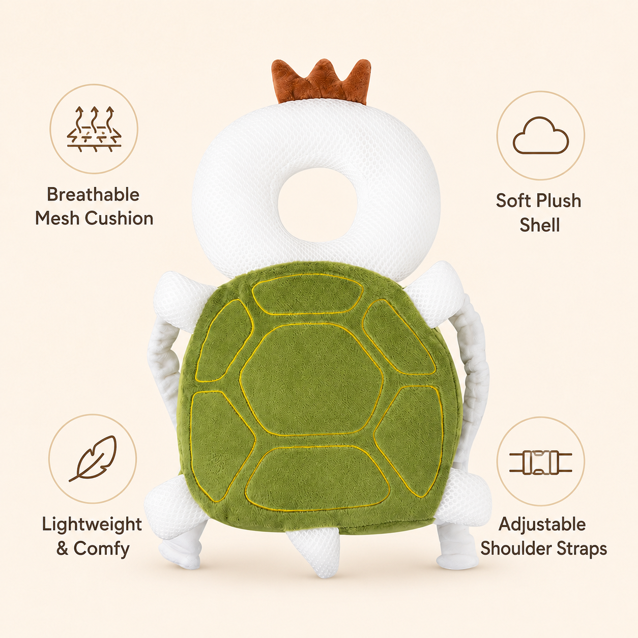 Baby Head Protection Backpack