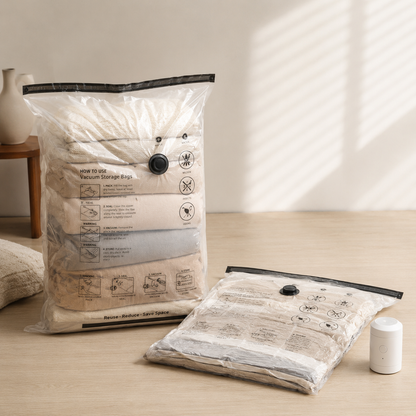 A travel packing system that helps you fit more into a carry-on