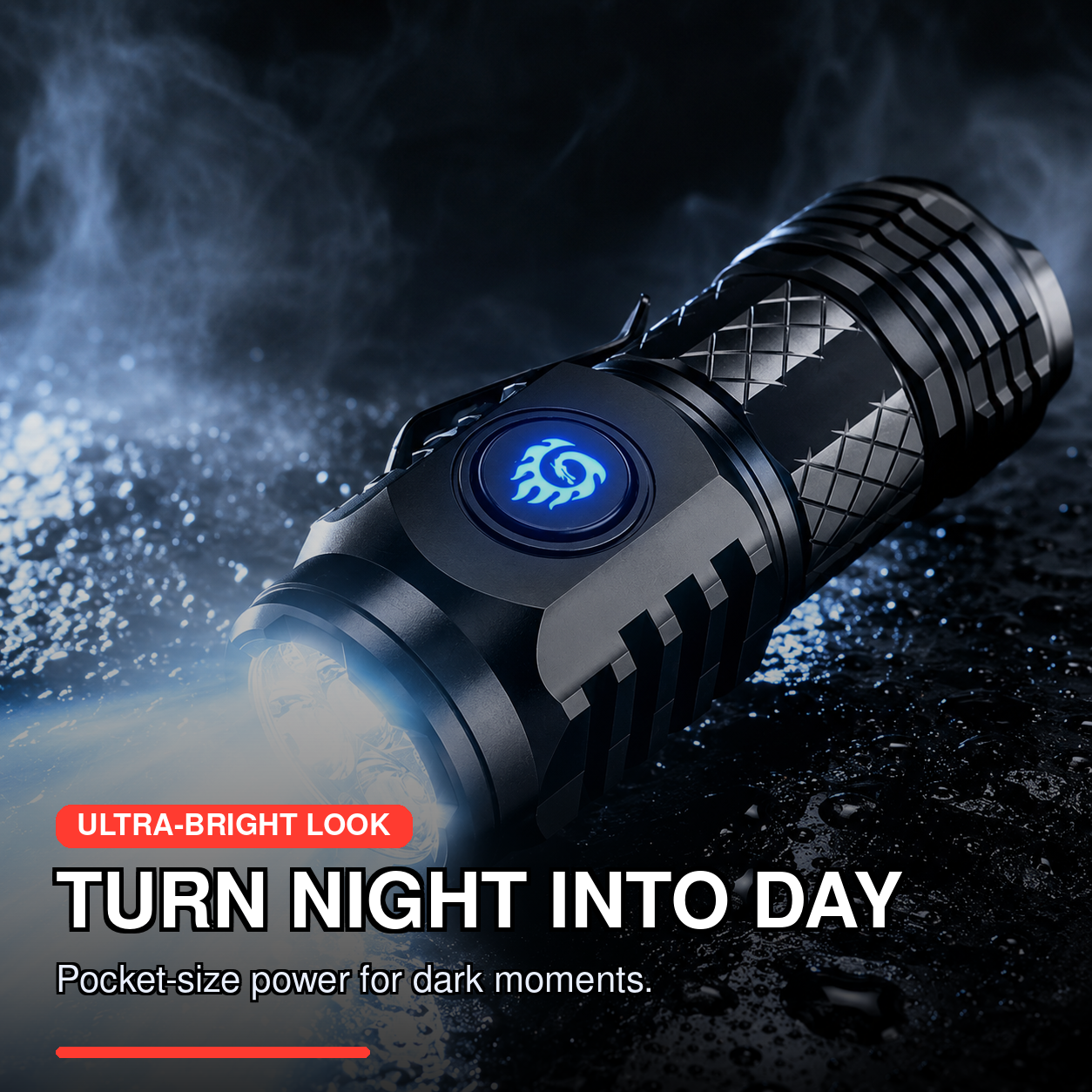 Mini Power Flash – Portable Indestructible Tactical Flashlight