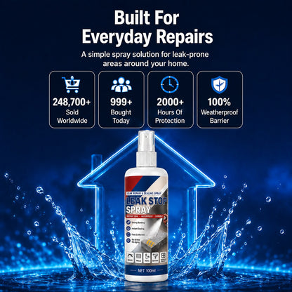 💧 Leak Stop Spray — Seal Cracks Before Water Gets In