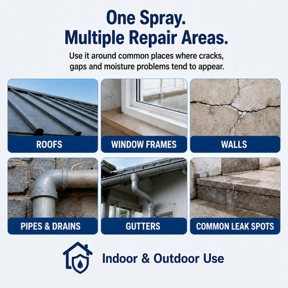 💧 Leak Stop Spray — Seal Cracks Before Water Gets In