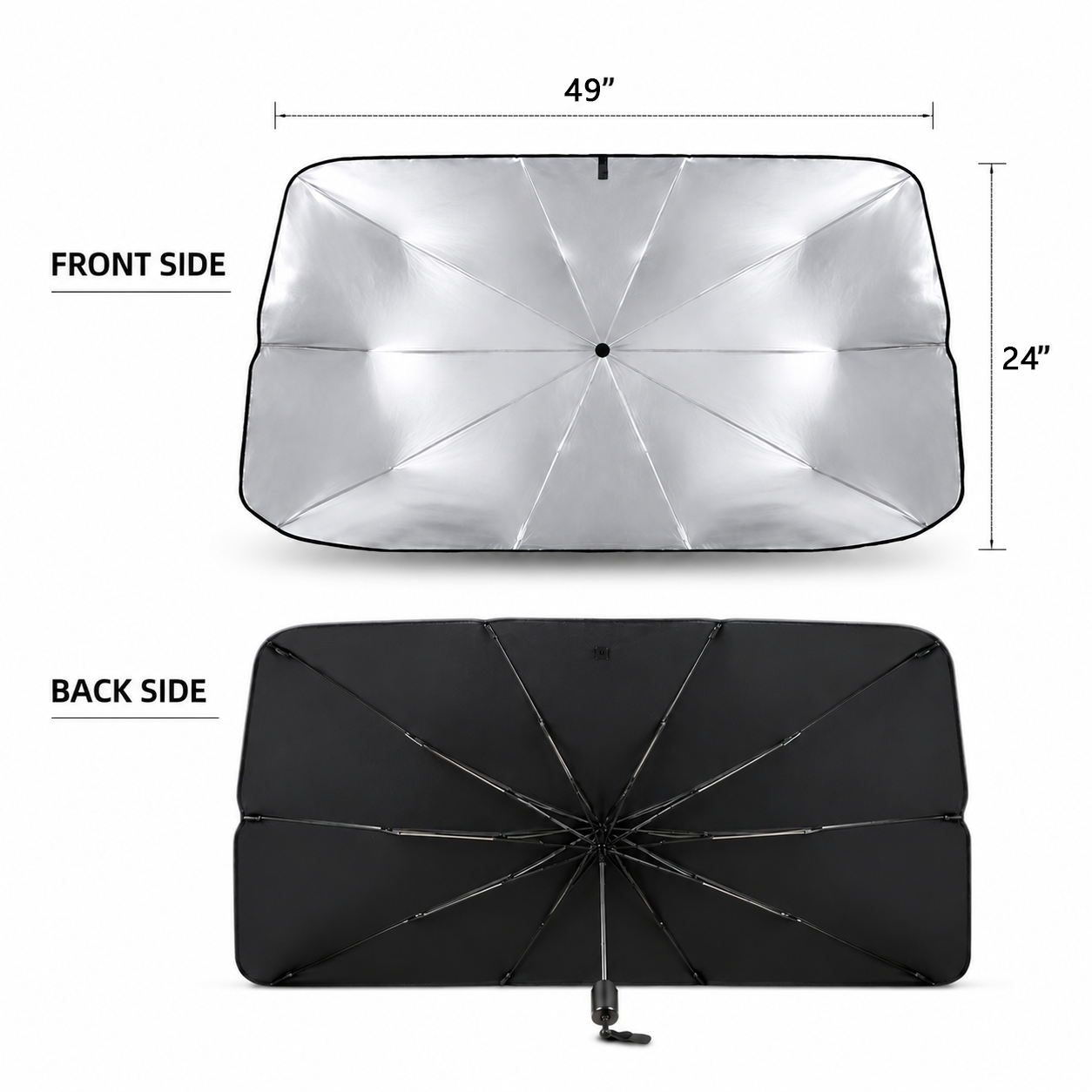 CoolFold Auto Sunshade ❄️Keep Your Car Up to 50°F Cooler in Seconds Blocks 99% of UV Rays (offer)