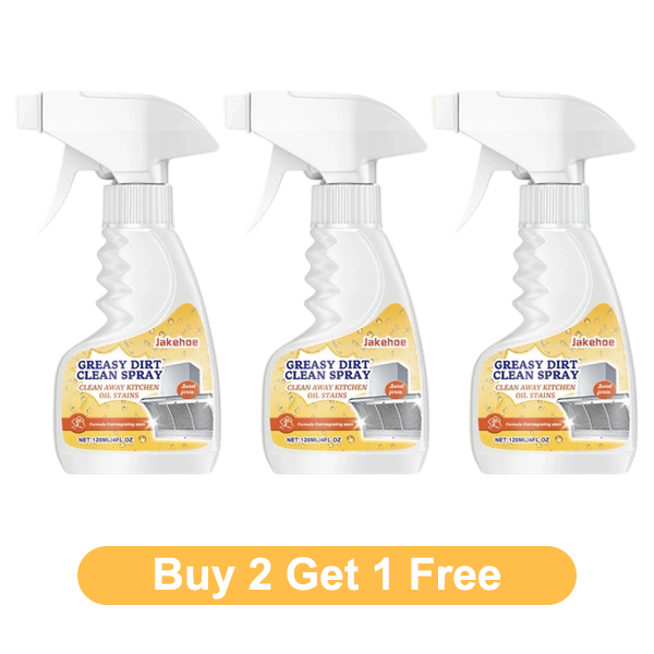 🎁LIMITED SALE BUY 2 GET 1 FREE!!✨Multi-Purpose Kitchen Heavy Oil Cleaner Spray🔥2026 Kitchen Hot Sale 🔥 (offer)